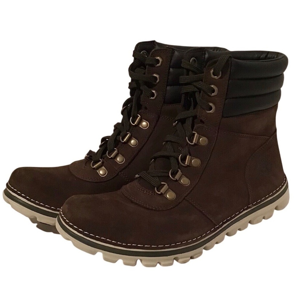 Timberland Women's 6 In Conan's Lace Up Dark Brown Suede‎ Ankle Hiking Boots